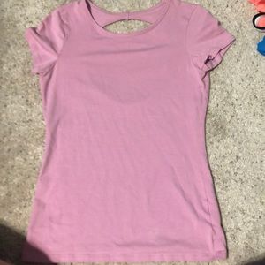 Pink Keyhole Shirt